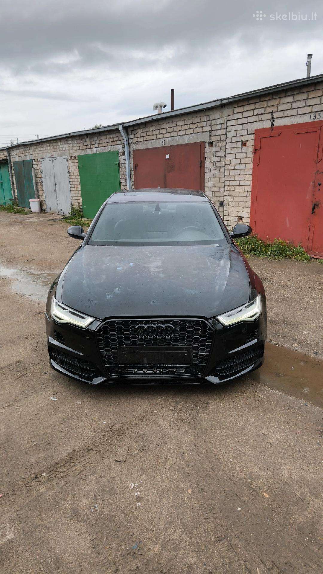 Audi A6 C7 Fl Full LED žibintai