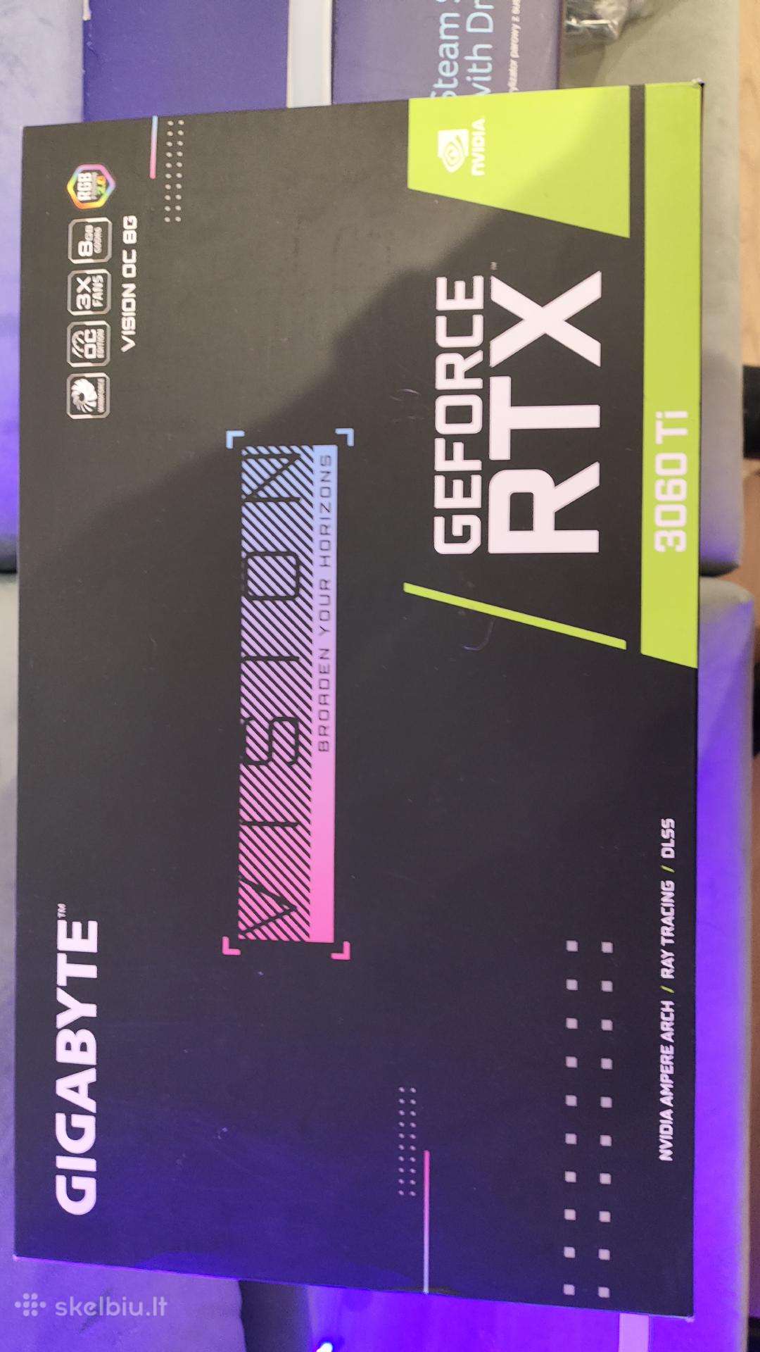 Gigabyte Geforce Rtx 3060 Ti Vision Oc 2.0 8gb