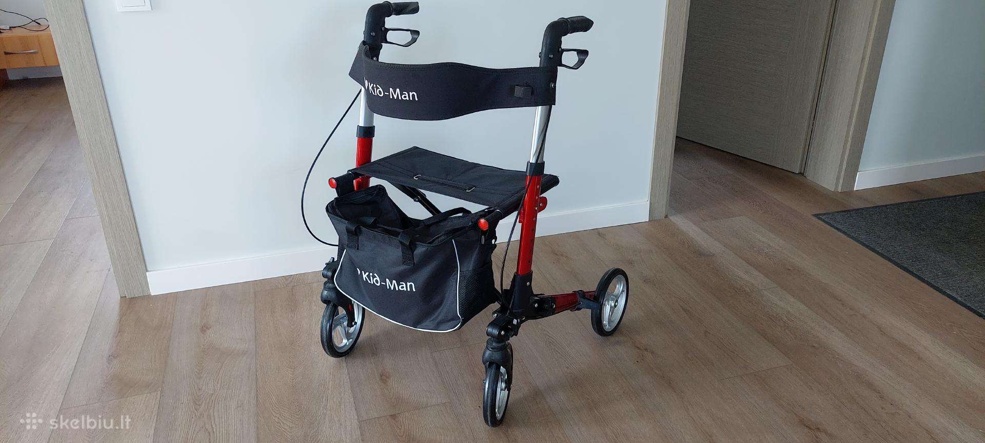 Vaikštynė sulankstoma su ratukais