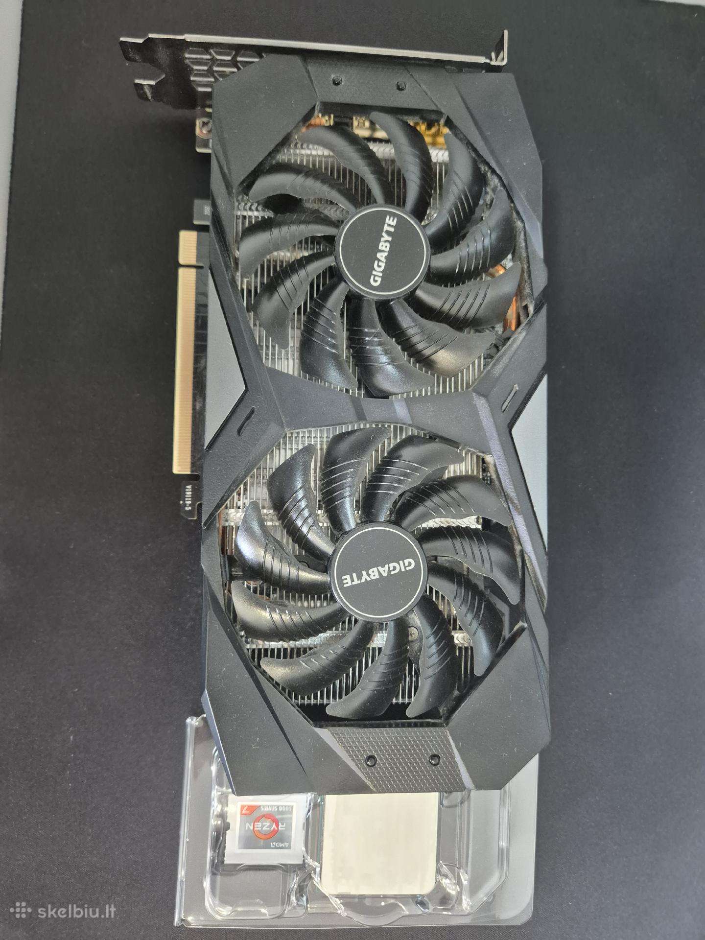 2060 vaizdo plokštė + 7 3700x 8 core procesorius
