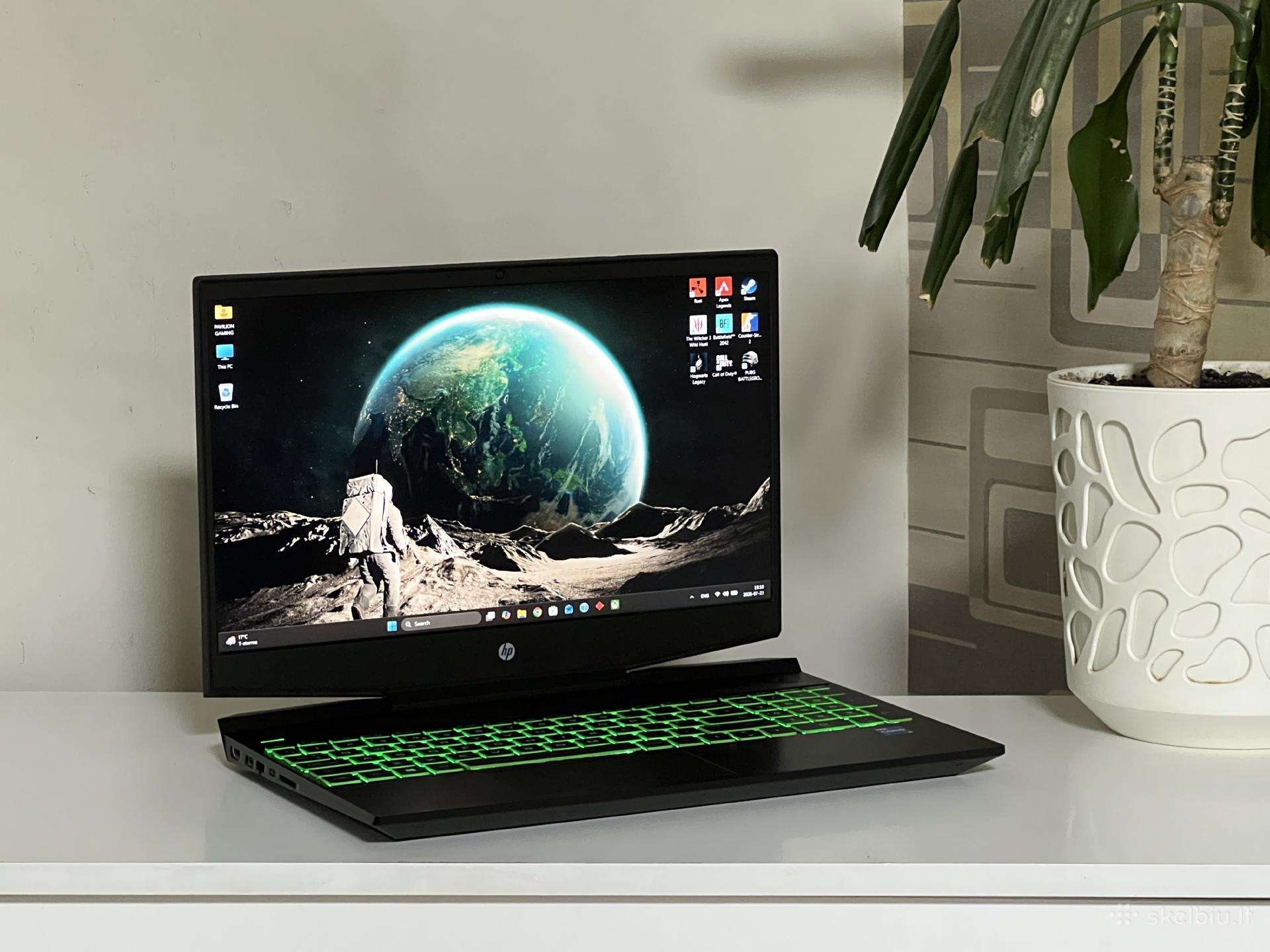 Parduodamas Hp Pavilion su Rtx 3050, I5-11k, 1tb.