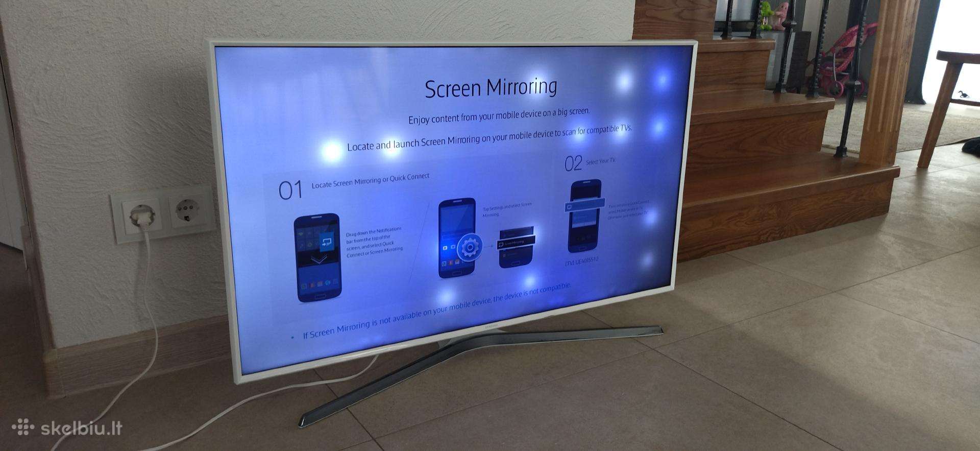 Televizorius Samsung Ue40j5512ak. Ekrano defektas.