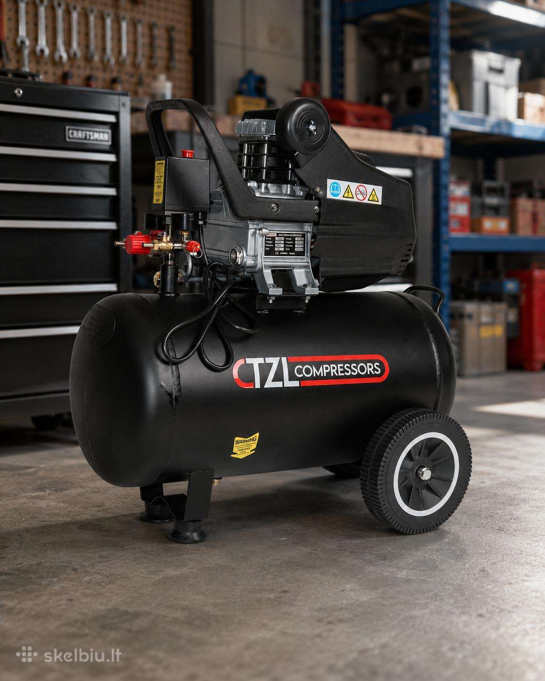 Stūmoklinis oro kompresorius Tzl -50