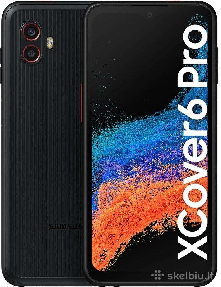 Naudotas Samsung X Cover 6 Pro 6/128gb, tik 140eur