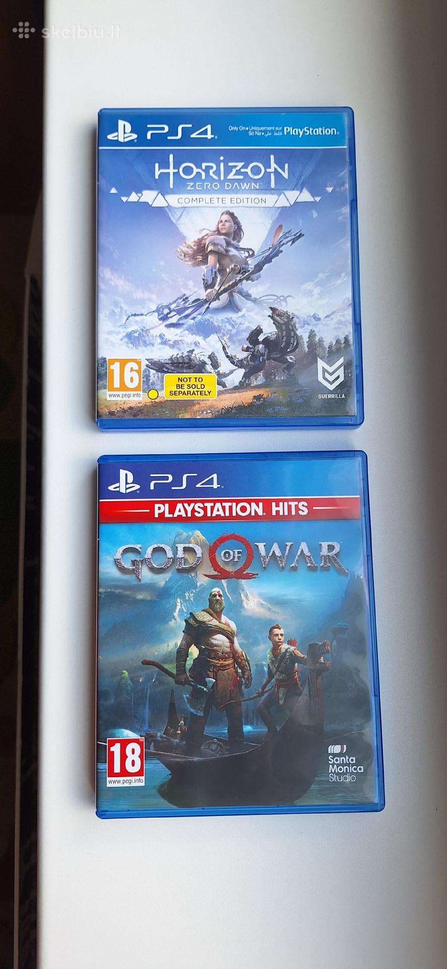 God of War, Horizon Zero Dawn Ps4