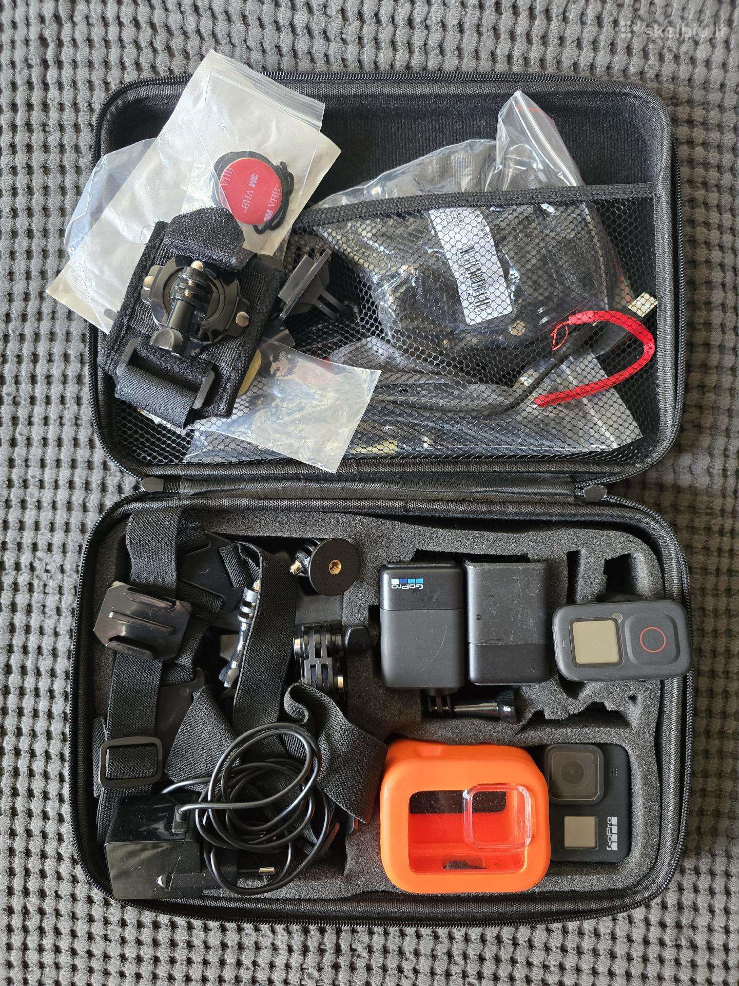 Pilnas Gopro Hero8 Black Pro komplektas + Feiyutec