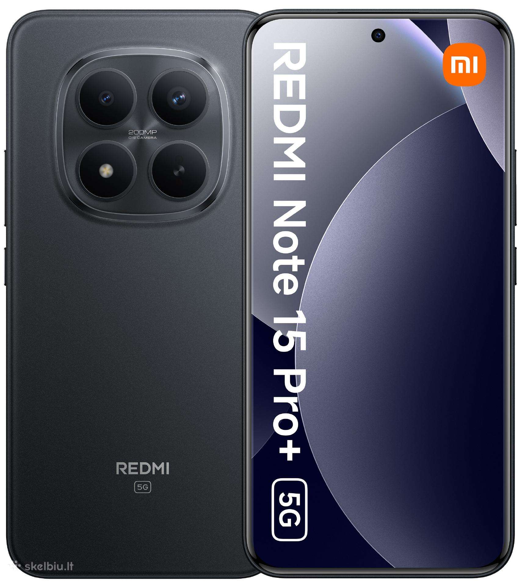 Naujas Xiaomi Redmi Note 15 Pro+ Su Garantija