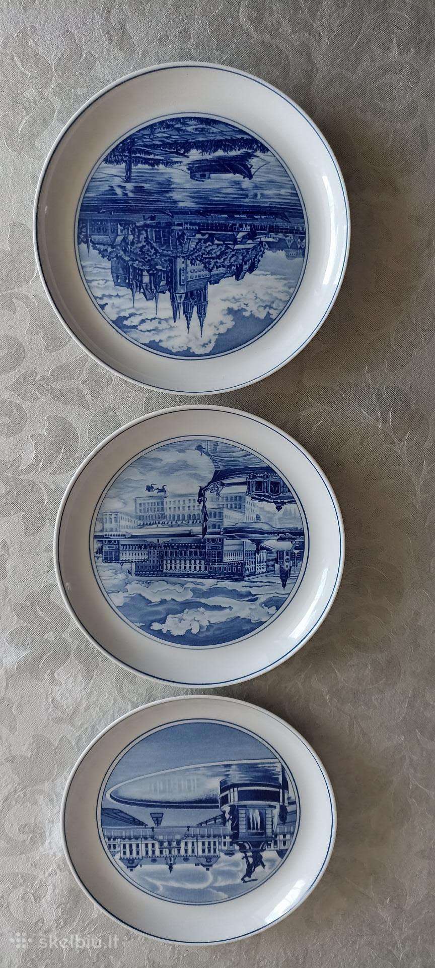 Meissen porcelianinės lėkštutės