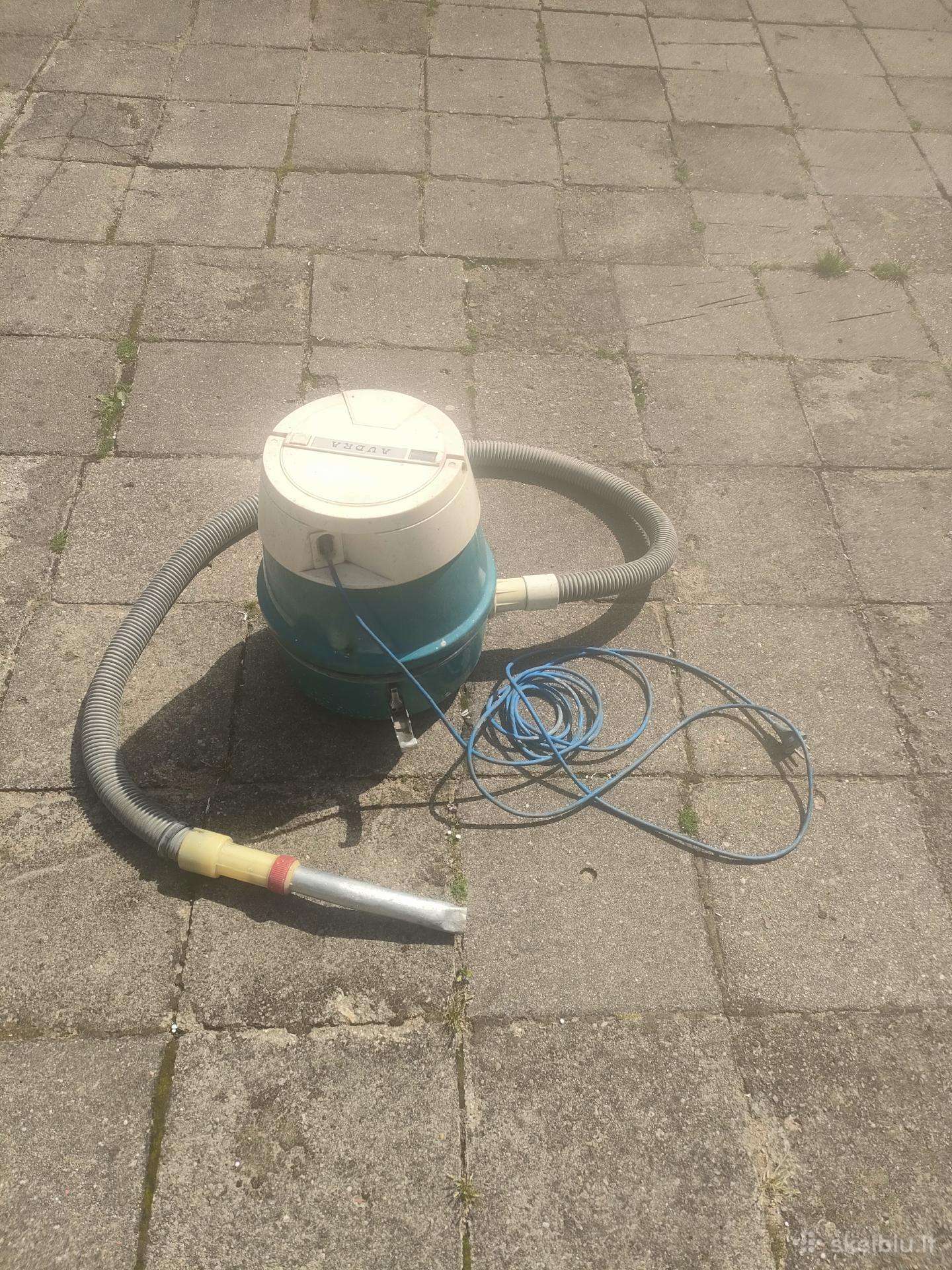 Audra veikiantis dulkių siurblys siurbliai