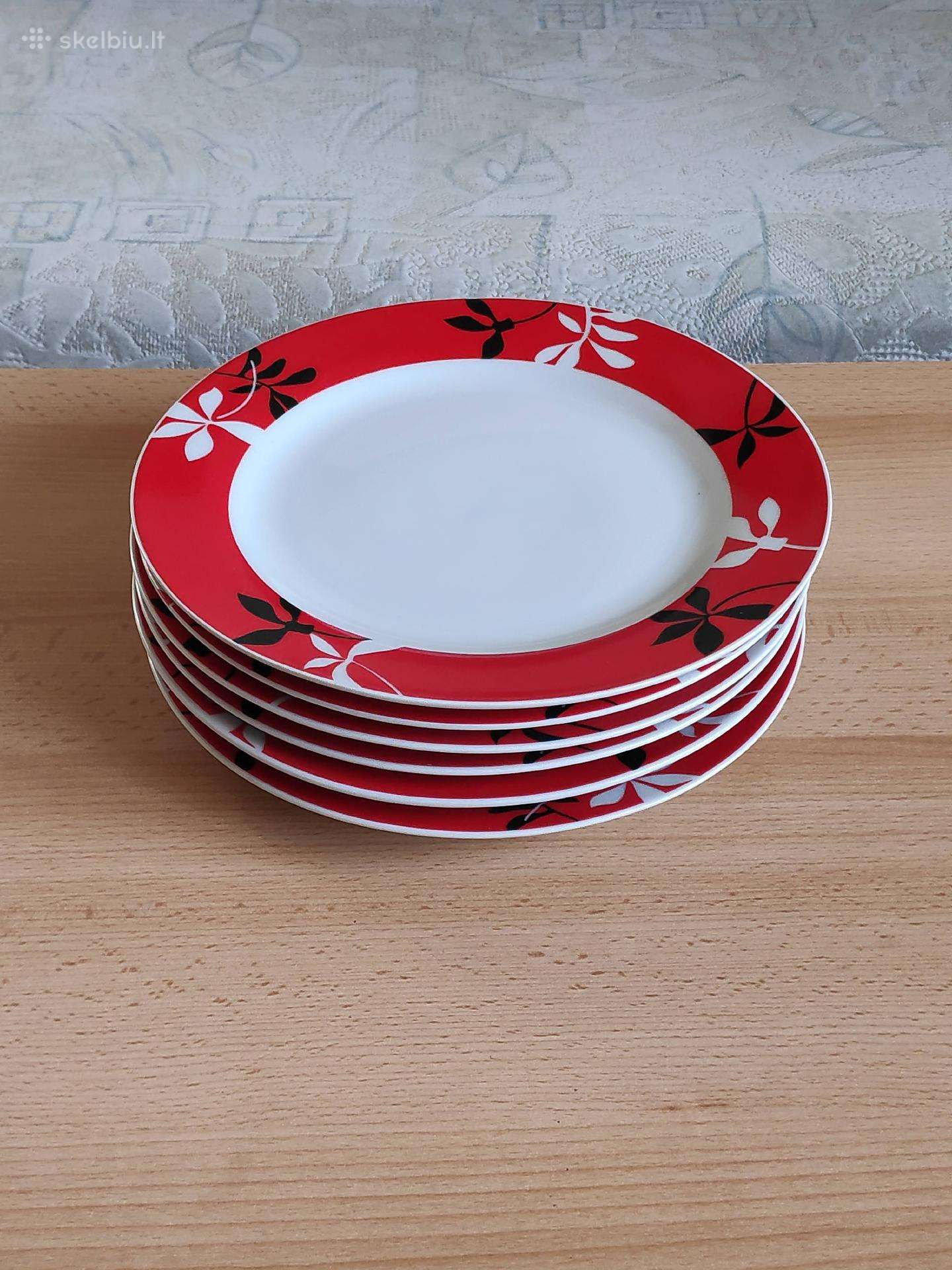 Lėkštės karštiems patiekalams, 6 vnt