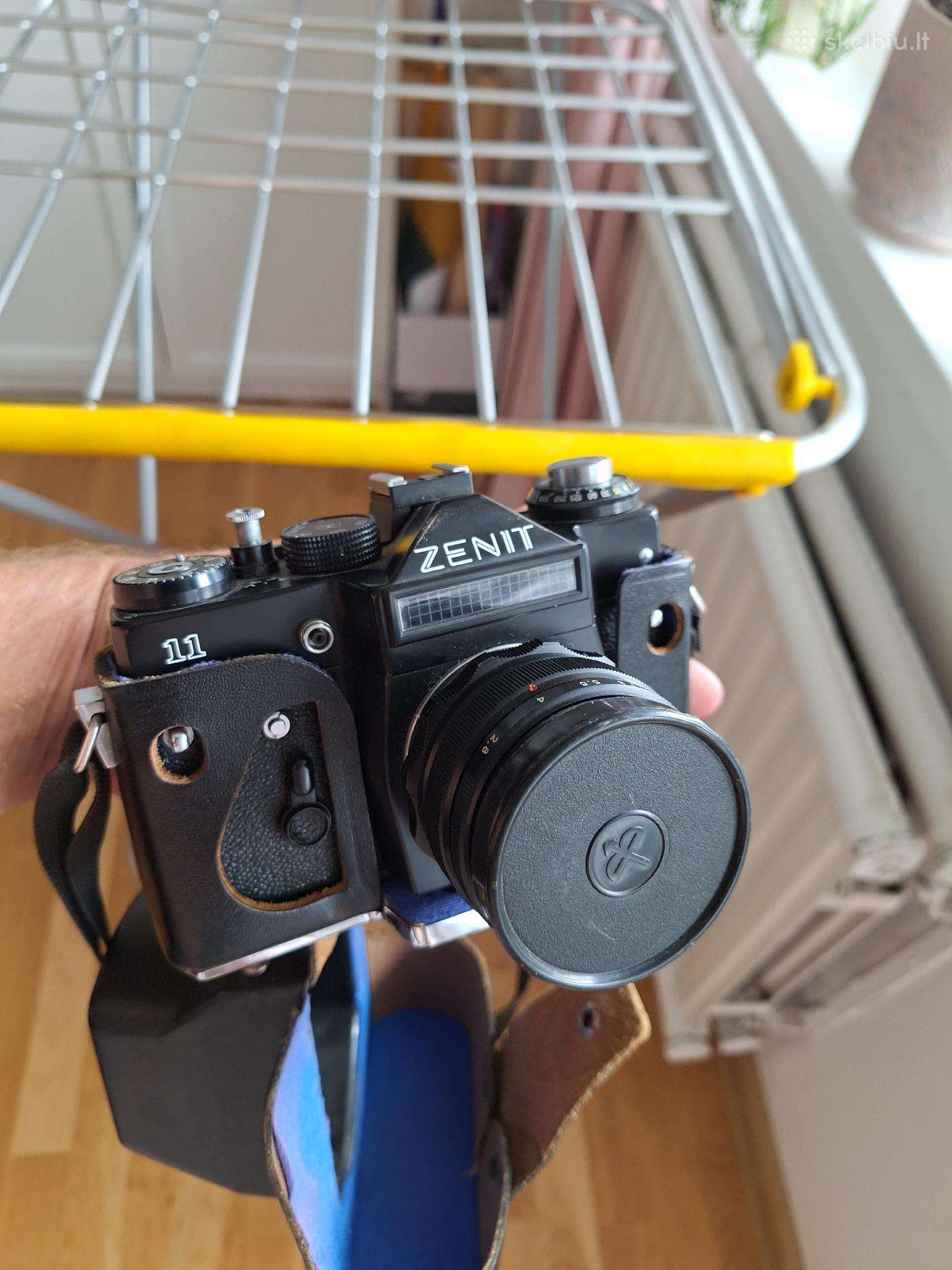 Zenit 11 fotoaparatas mažai naudotas