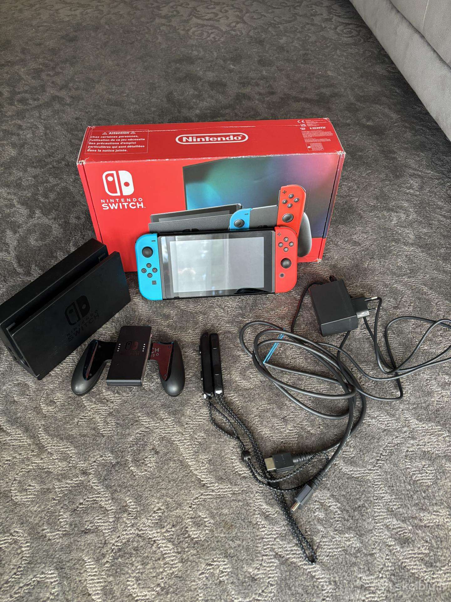 Nintendo Switch V2 Pilnas komplektas