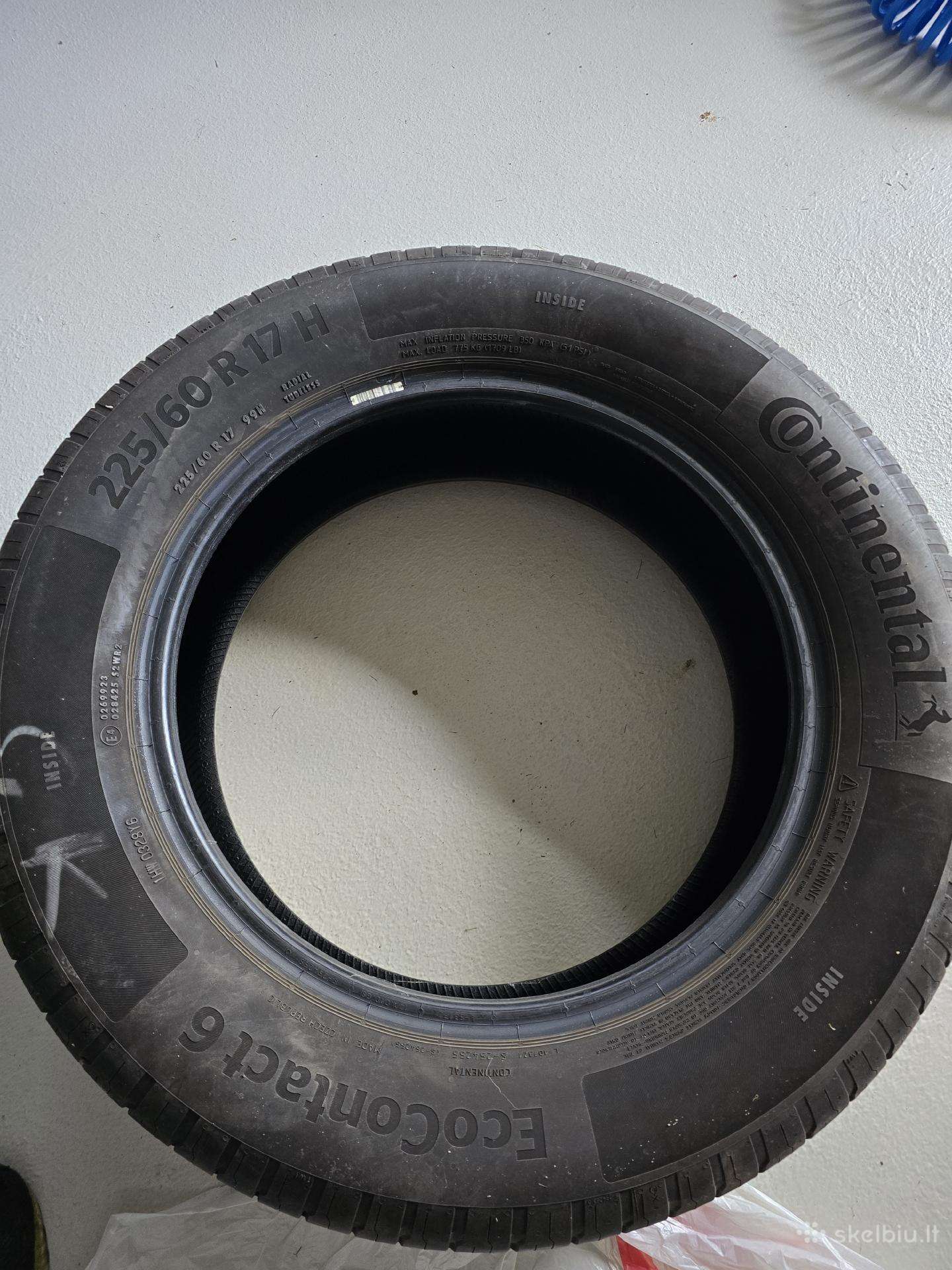 Continental, летние 225/60 R17