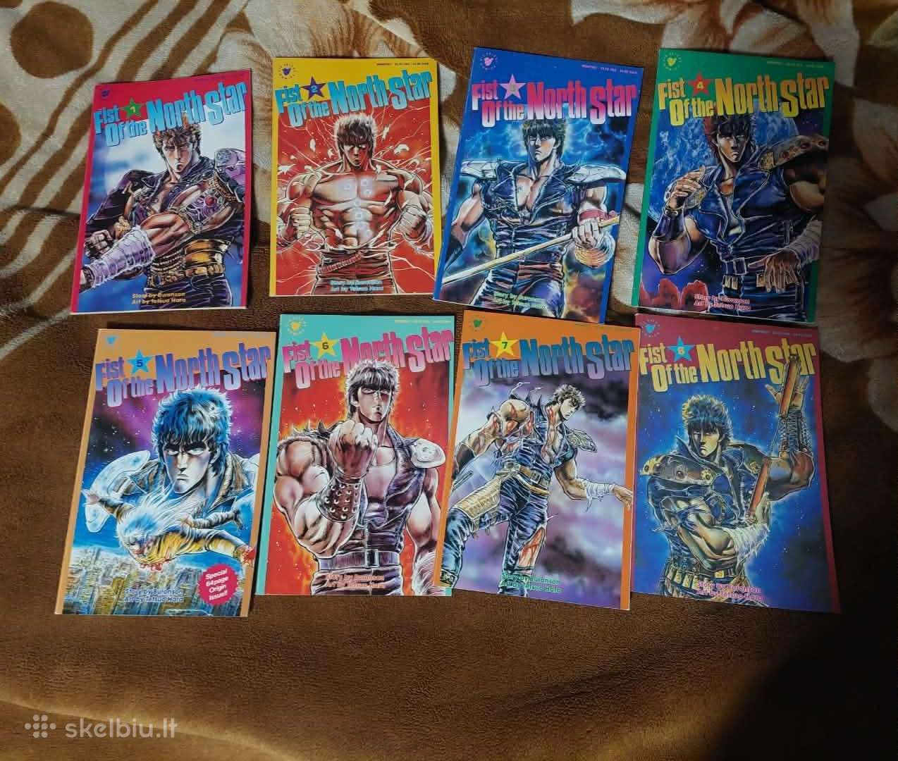 Fist of the north star manga 1-8 single issues