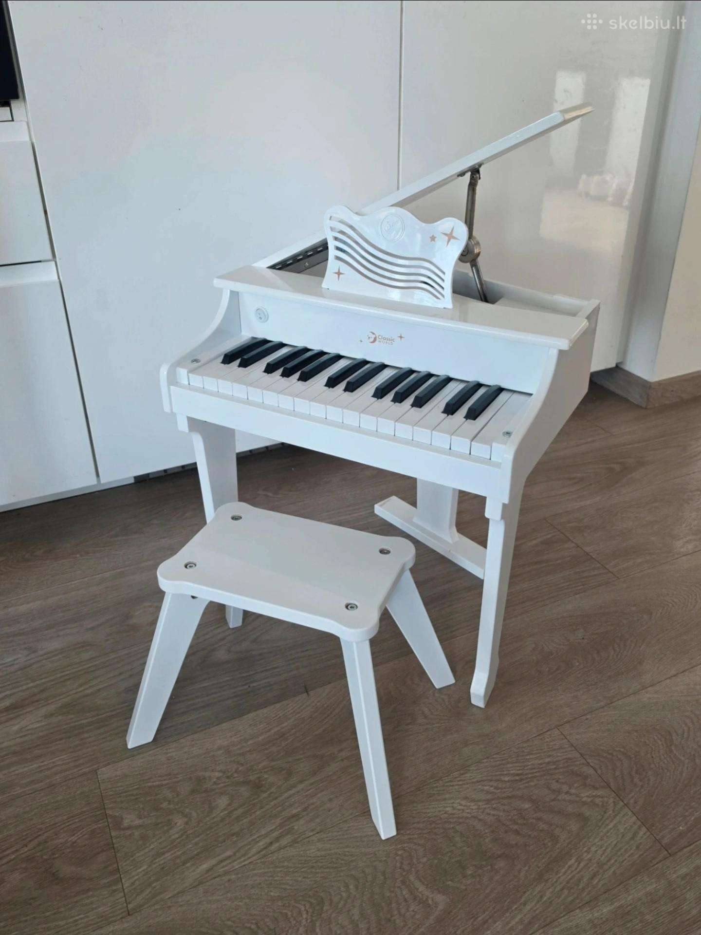 Classic World vaikiškas fortepijonas pianinas