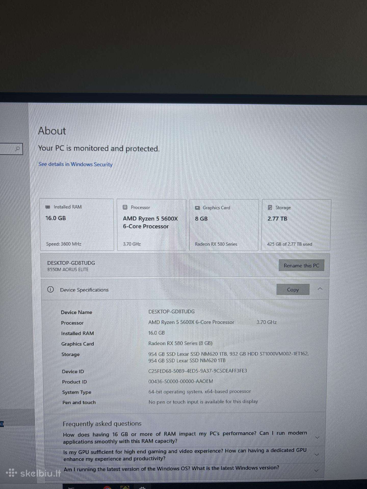 Parduodu kompiutery (pc)
