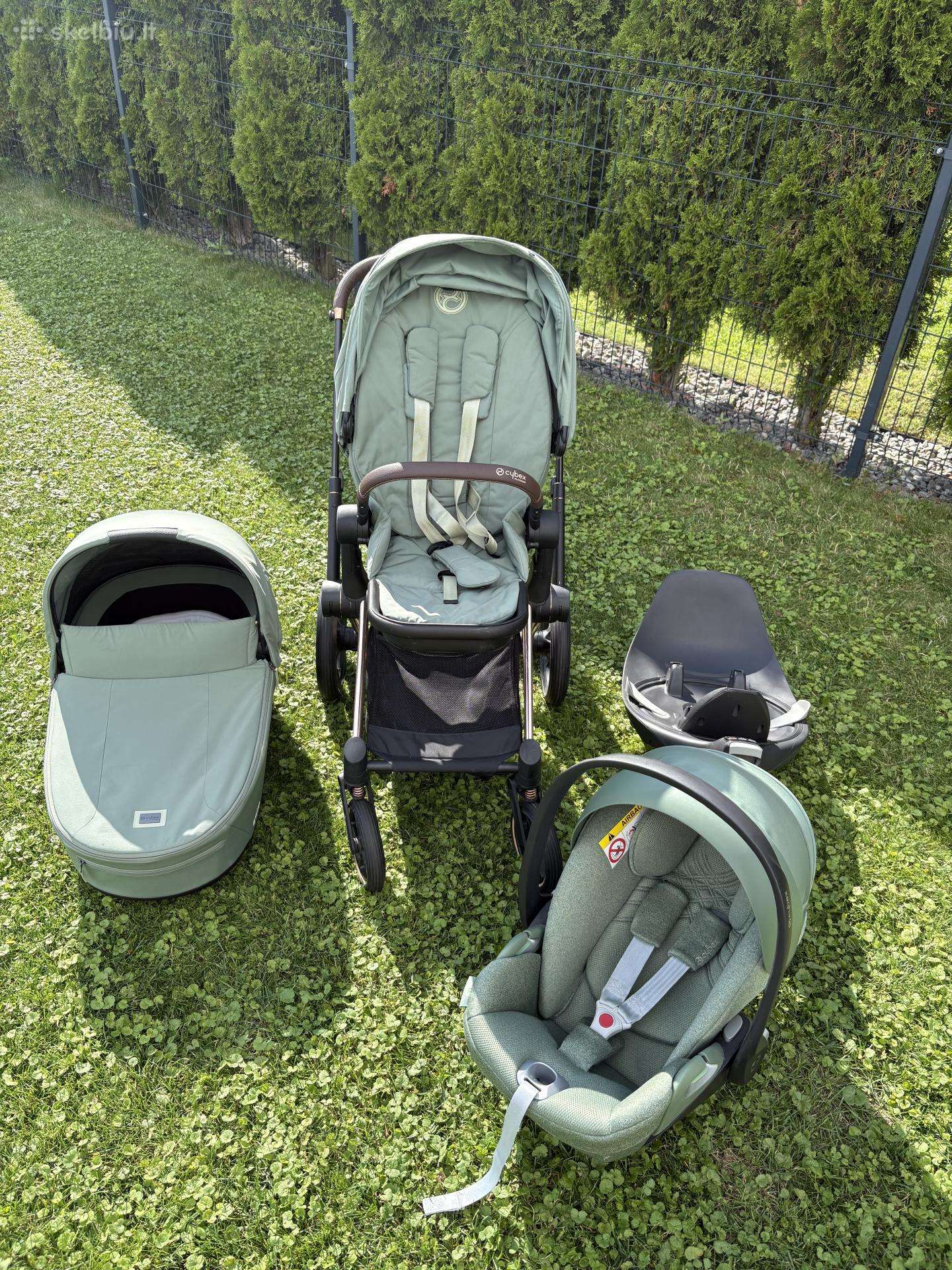 Cybex Priam V4 Leaf Green 3in1
