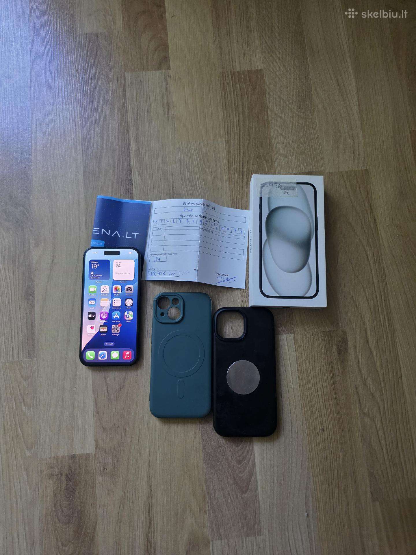 iPhone 15/128 black