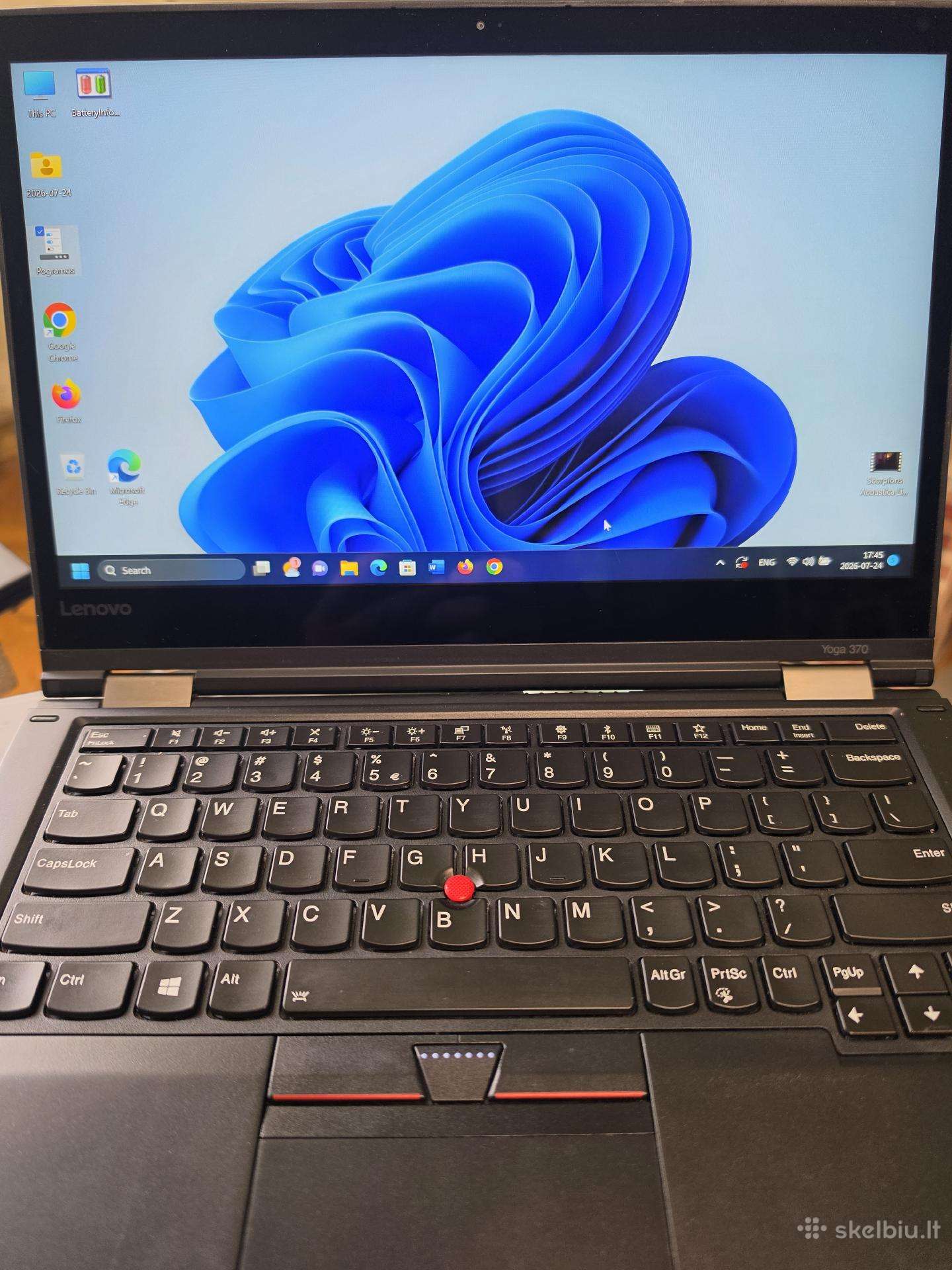 Lenovo Yoga 370. I7- 7500u. 8/256 GB.