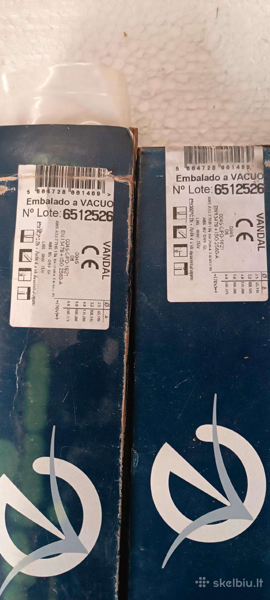 Suvirinimo elektrodai pirštinės