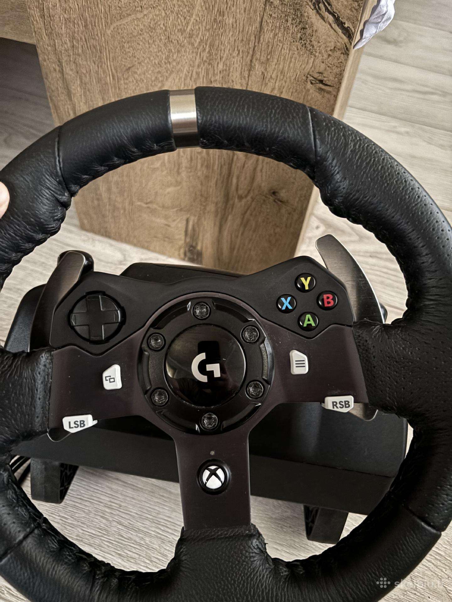 Zaidimo vairas logitech g290