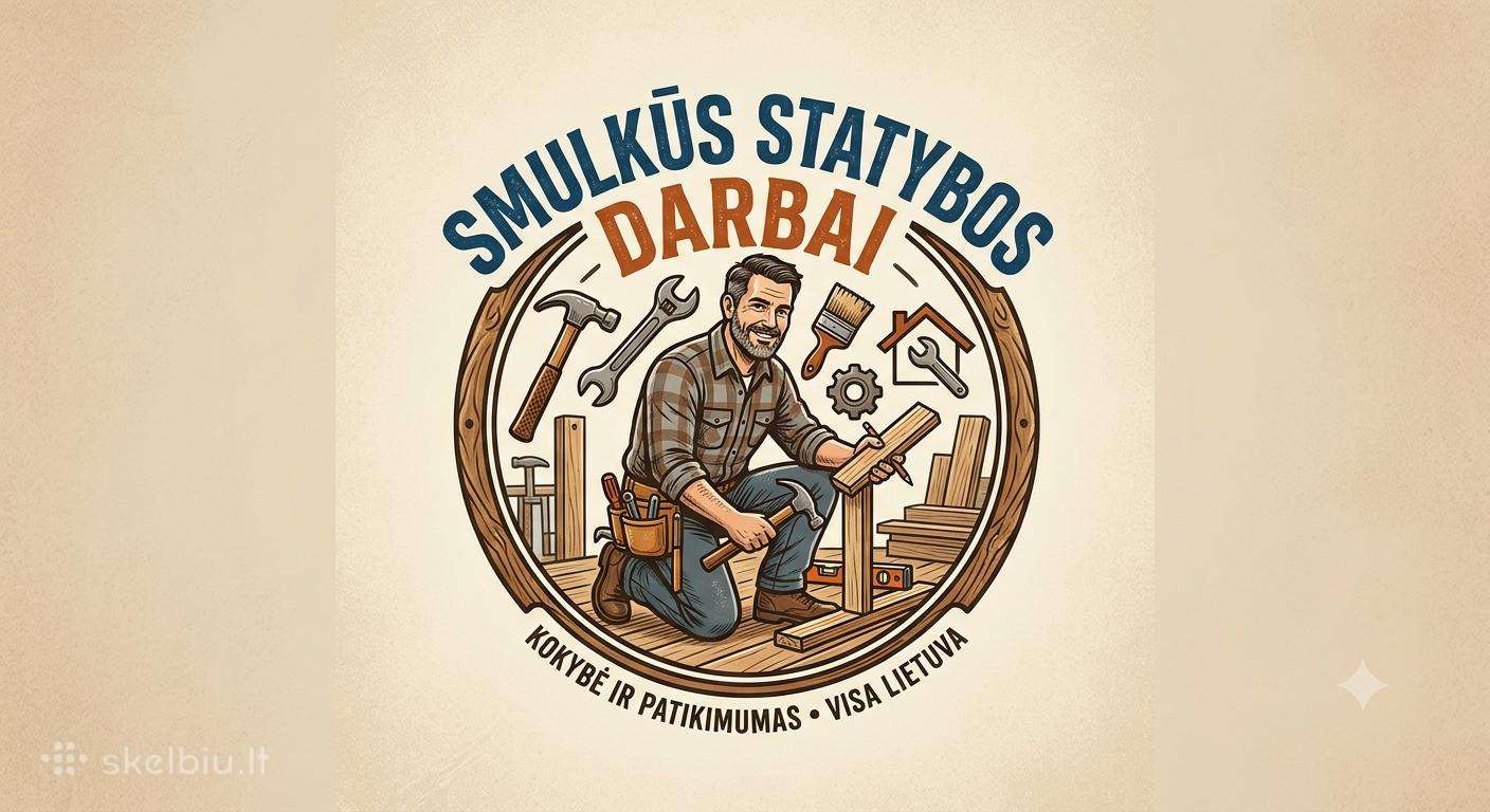 Smulkūs statybos ir remonto darbai