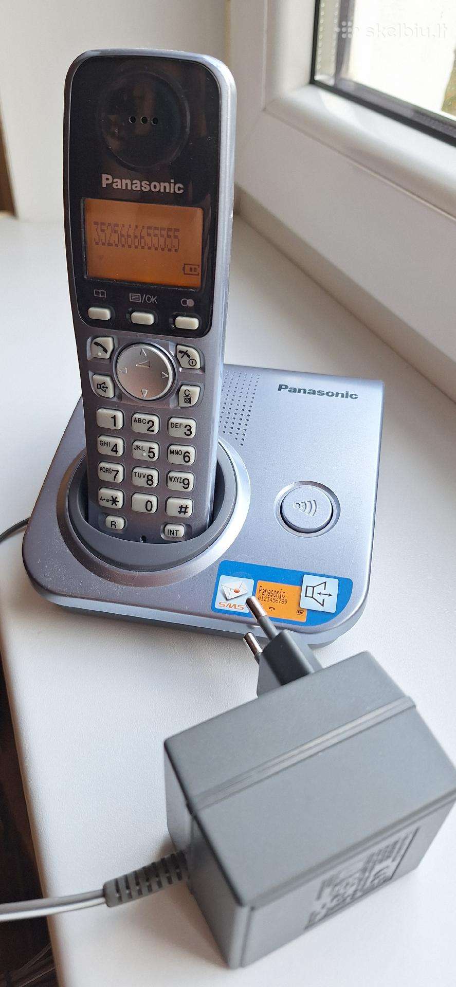 Panasonic belaidis telefonas Model: Kx-tga721fx