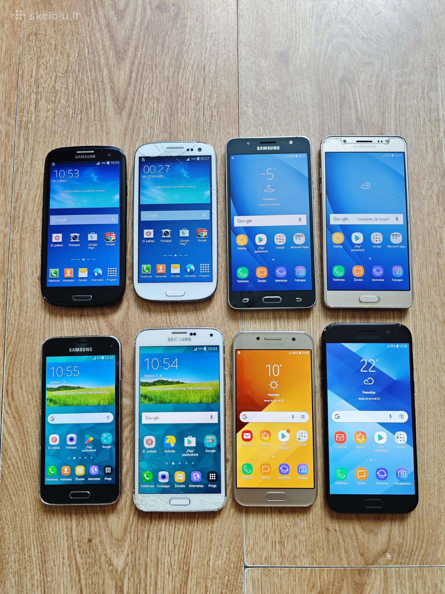 Samsung liečiami telefonai bendravimui