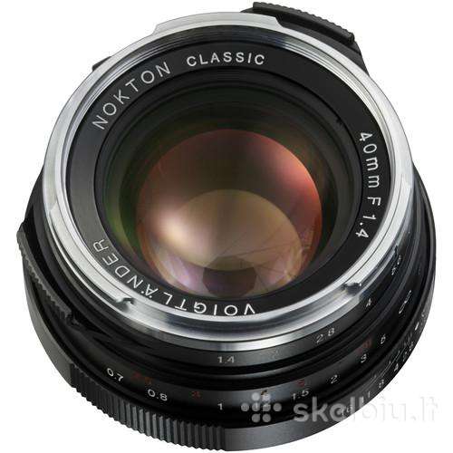 Voigtlander 40mm f1.4