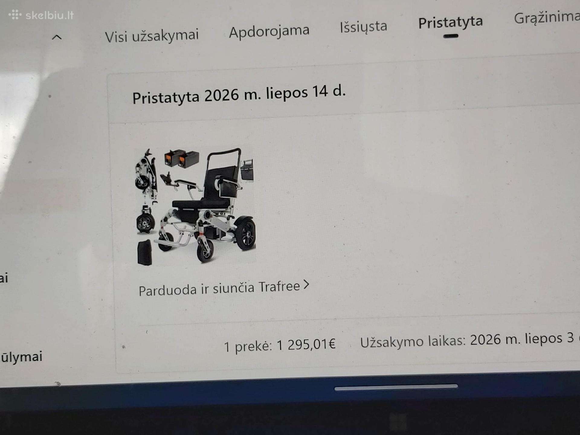 Parduodu Elektrini neigaliuju vezimeli.