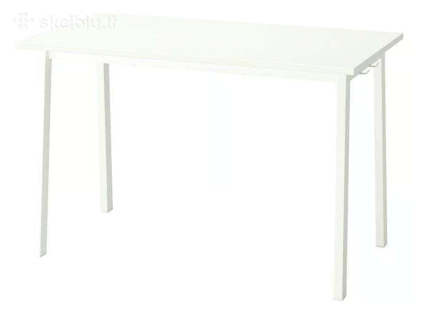 Ikea stalas Mittzon 140x68, baltas