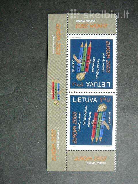 Lietuva 2003 Europa svarus lit816t