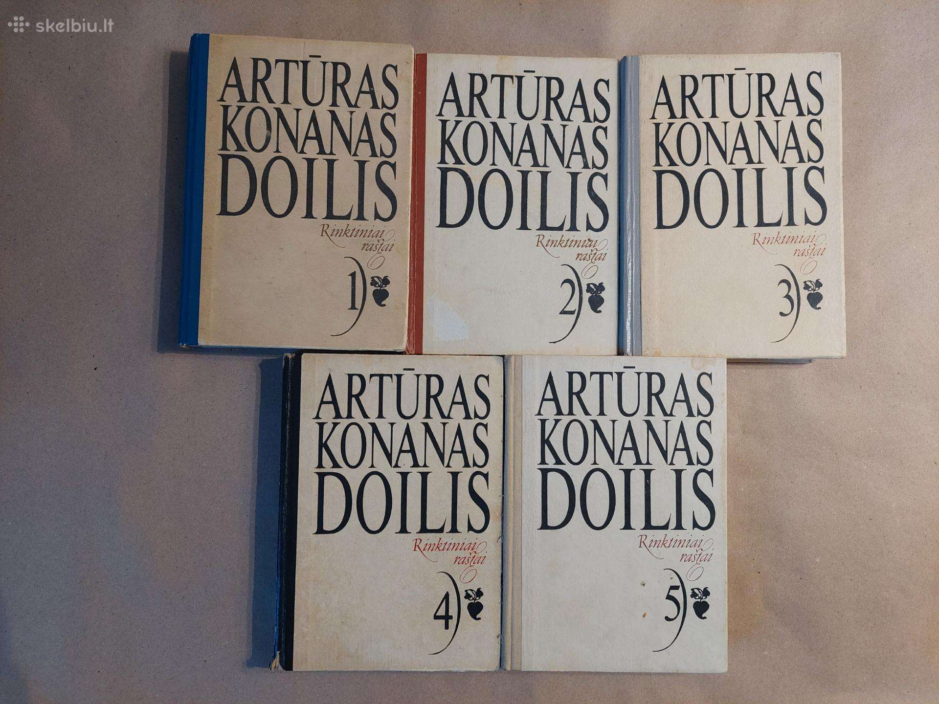 A. Konan Doilio knygos