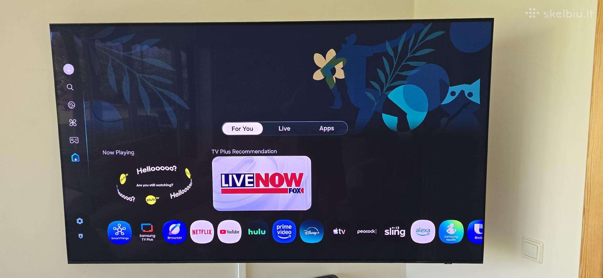Samsung televizorius 75'
