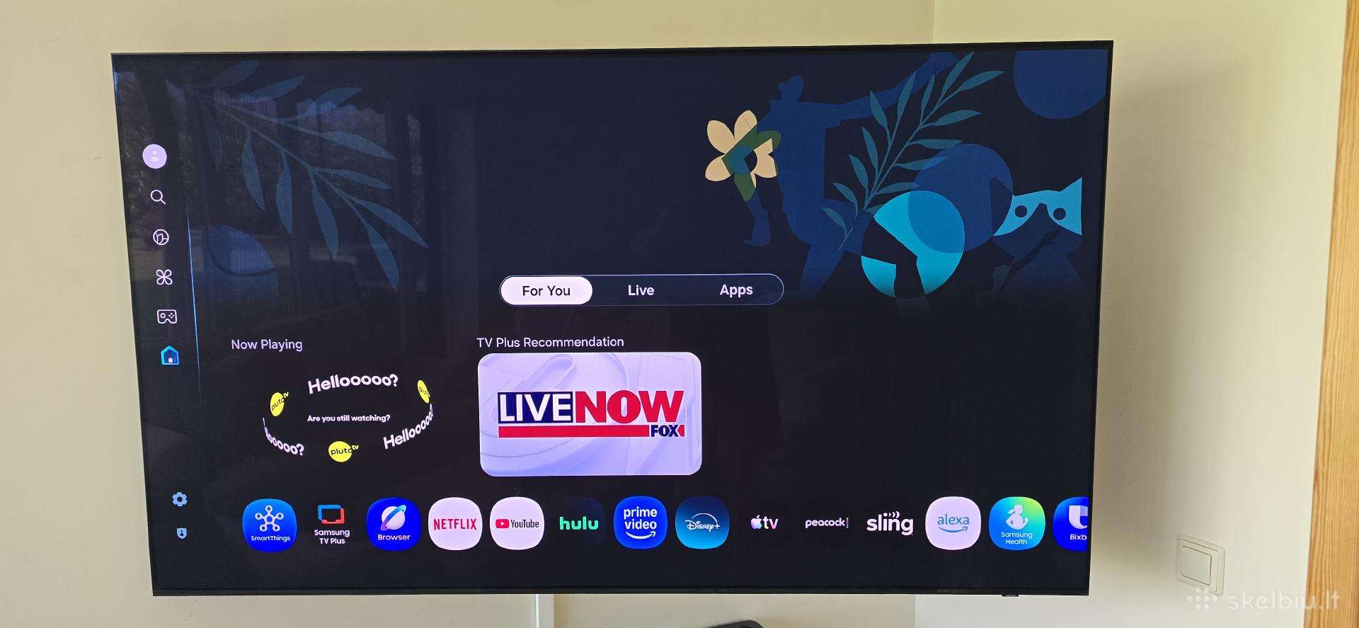 Samsung televizorius 75'
