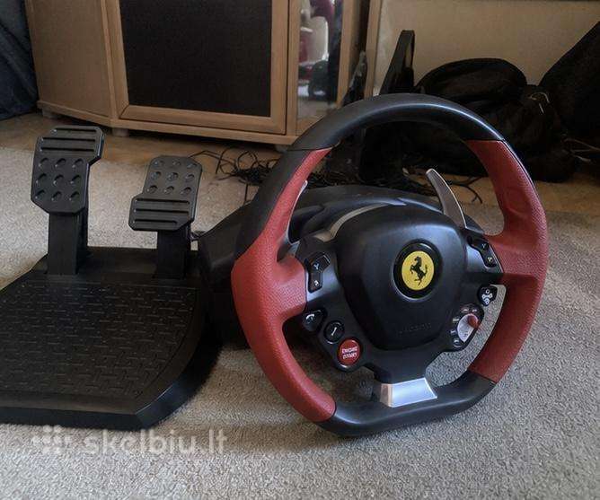 Ferrari Thrustmaster 458 Spider Racing Wheel Xbox