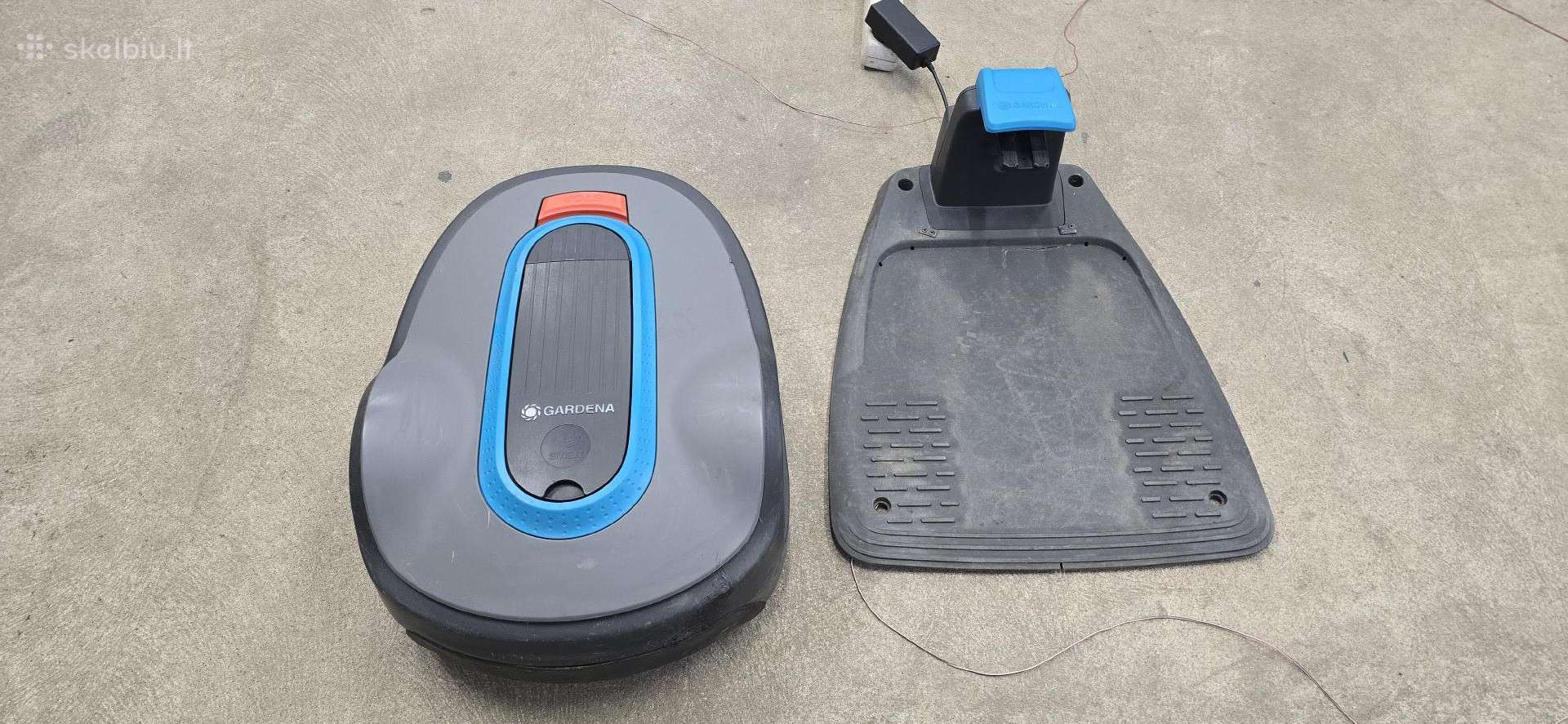 Vejos robotas Gardena smart sileno life 1000m2