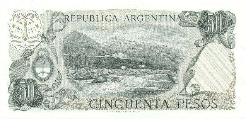Argentina 50 pesos 1976-1978. Unc. P