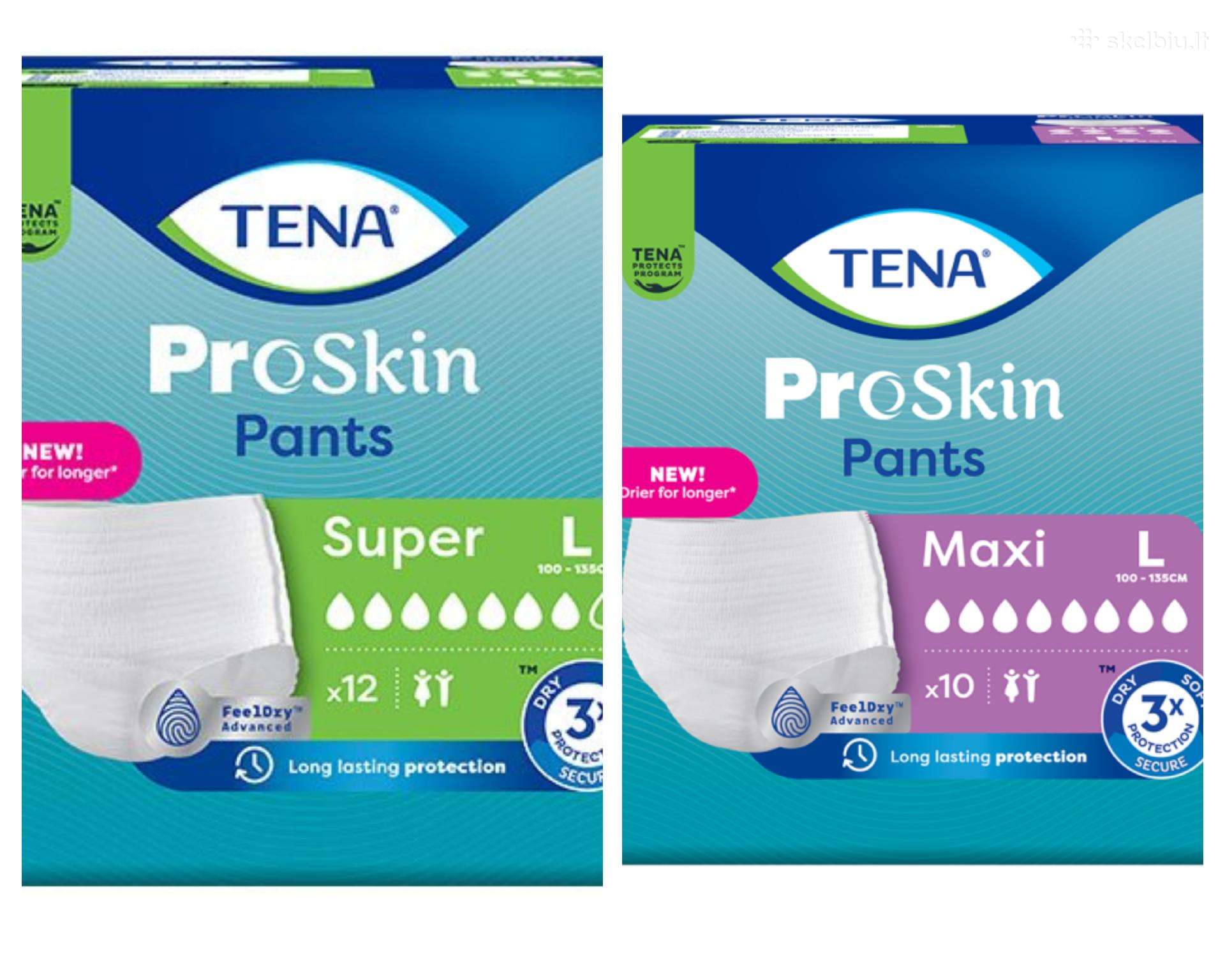 Pirkčiau sauskelnes-kelnaites Tena Pants Super