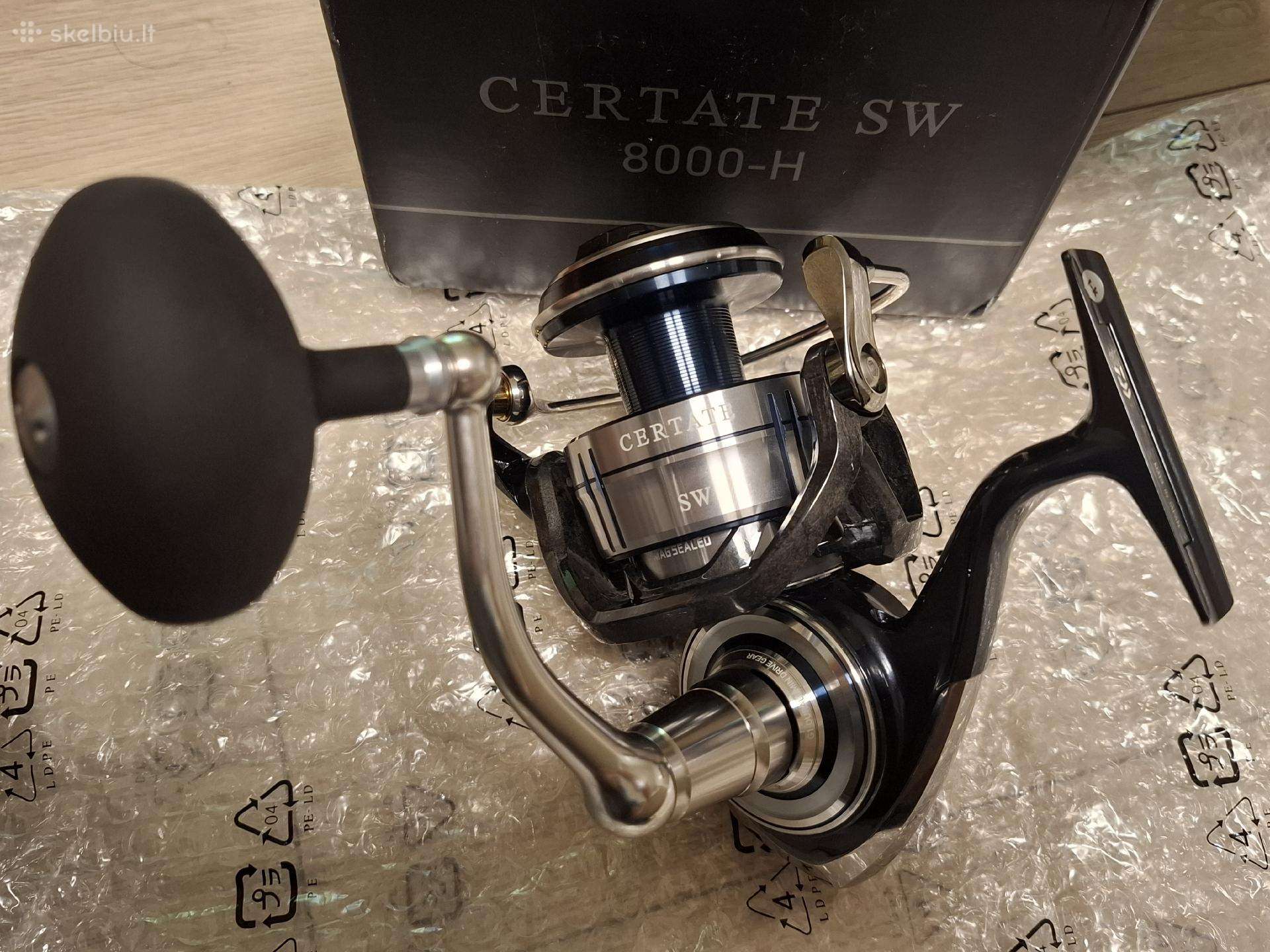 Daiwa certate sw 8000h