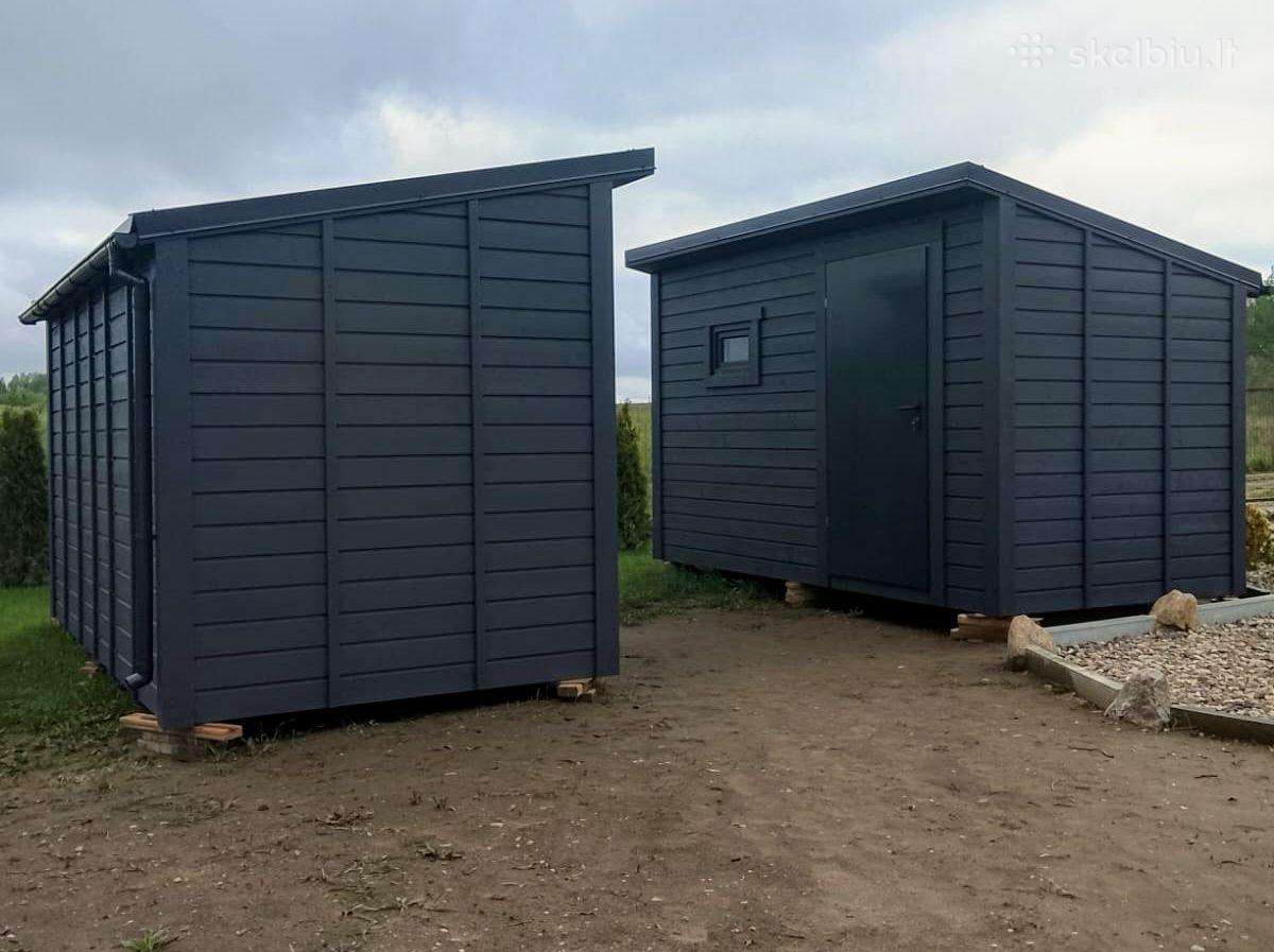 Sandėliukai - Sodo įrankių nameliai