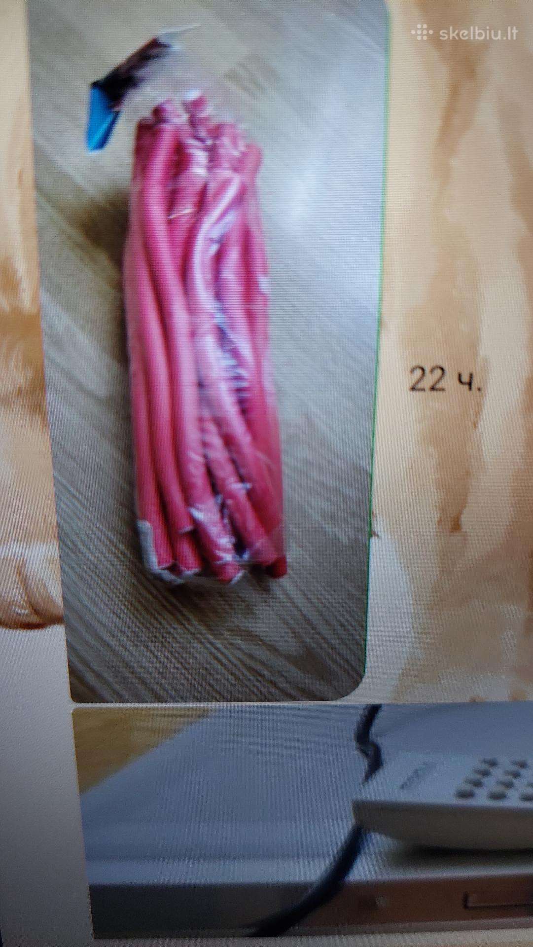 Plauku suktukai rožinai ilgos naujos supakotos