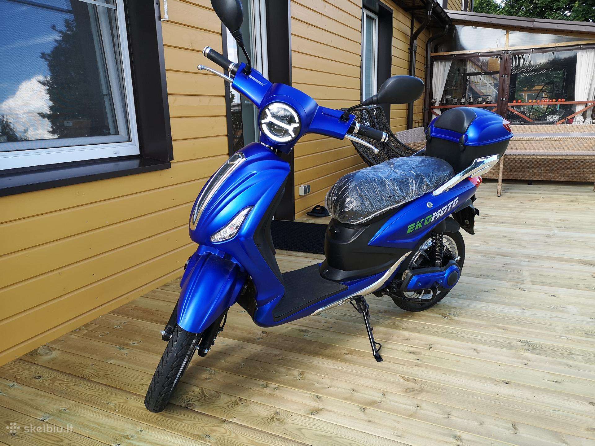 Elektrinis kaip naujas motoroleris