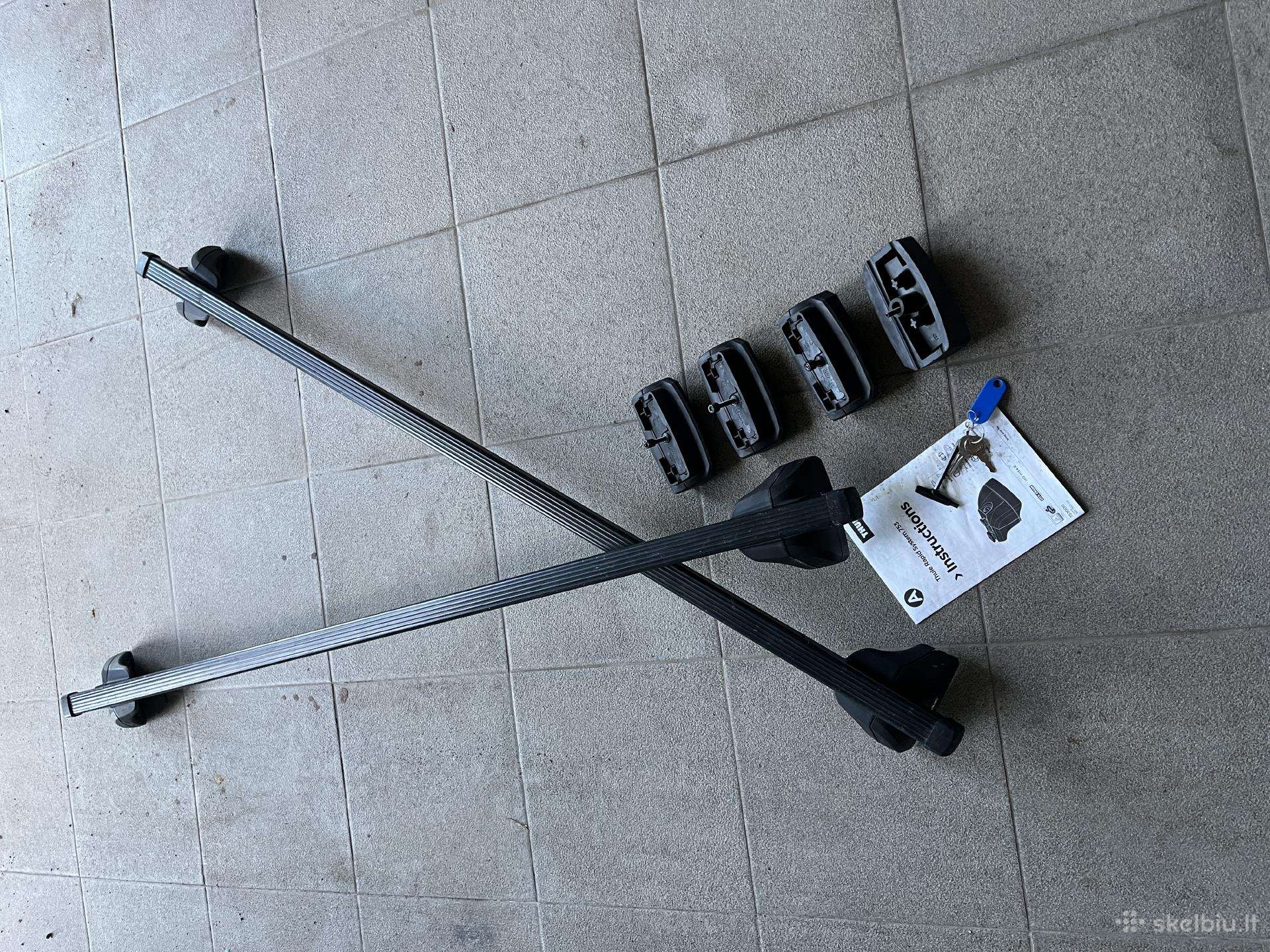 Stogo skersiniai Thule Rapid 753 (VW Amarok)