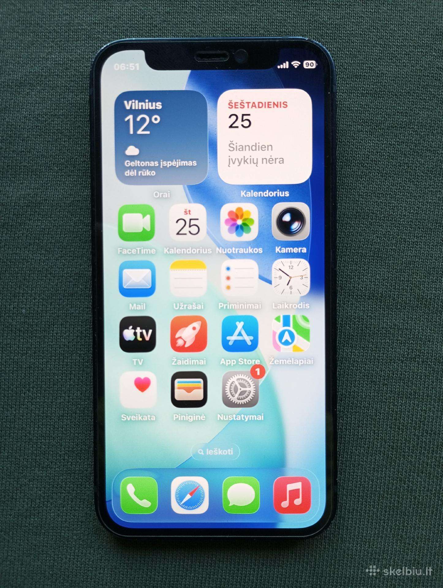 iPhone 12mini.5G.128gb.26 versija