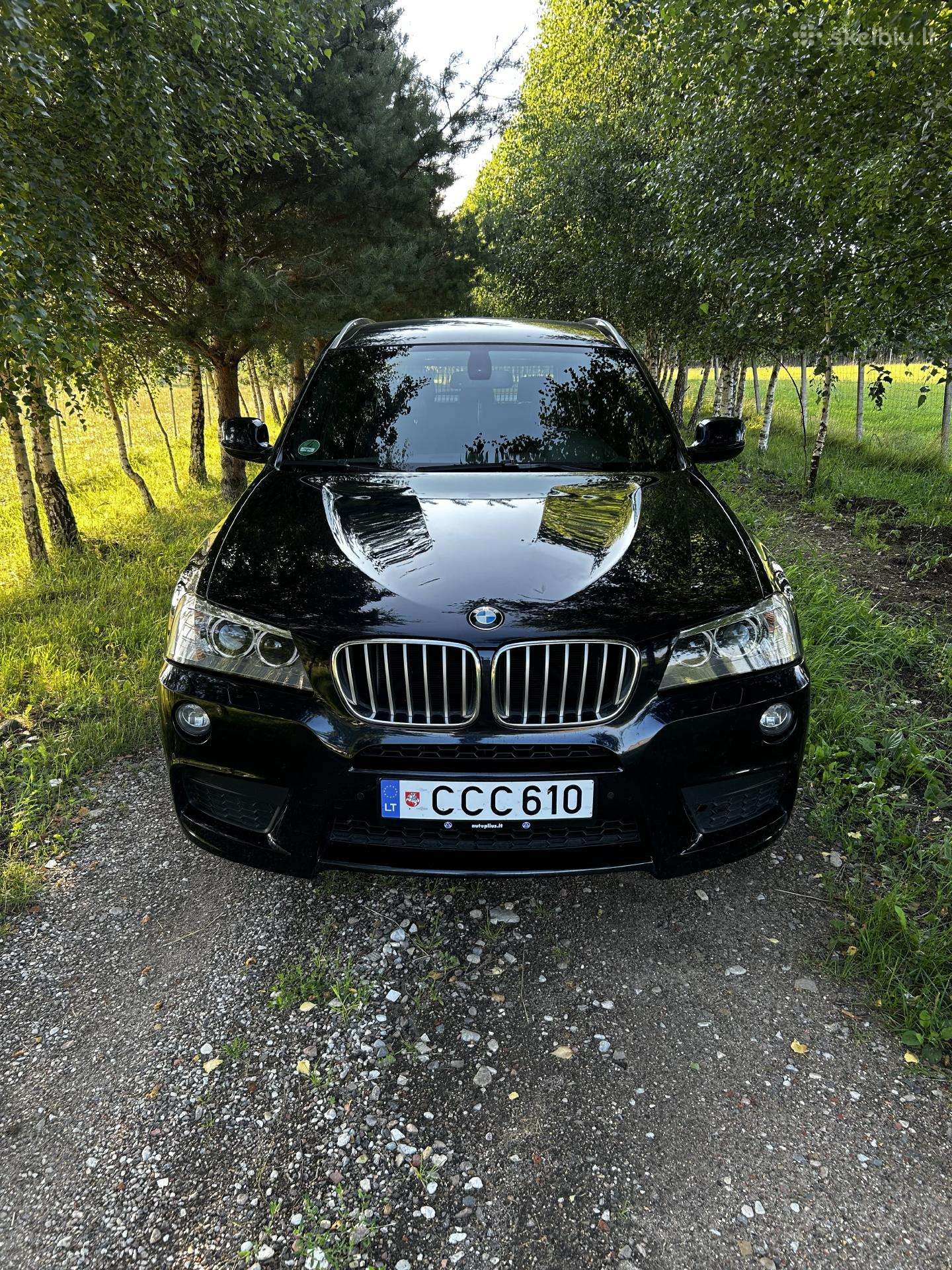 Bmw X3 Xdrive 2012m 3l 1.9kw M paketas