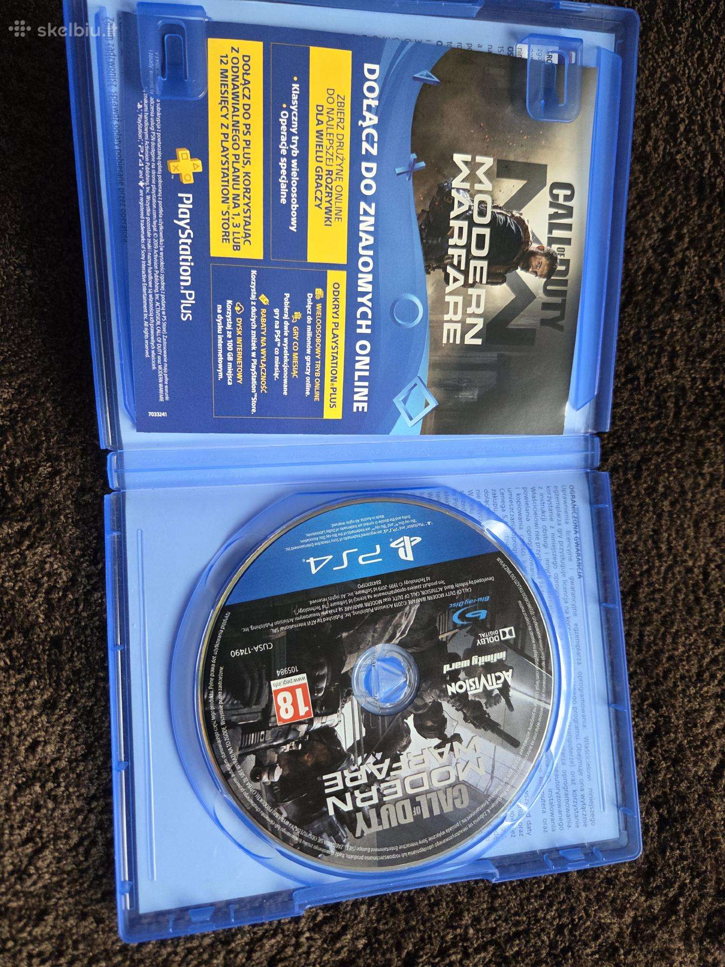 Call of duty modern warfare I, II, III ps5