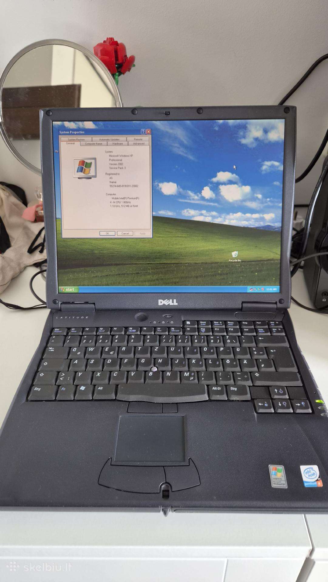 Dell Latitude c640 Retro laptop