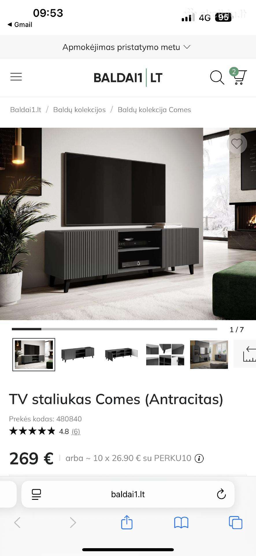 TV staliukas