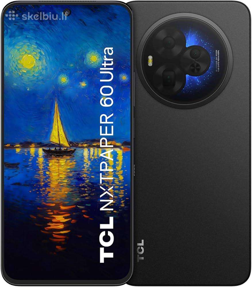 Tcl Nxtpaper 60 Ultra 12gb/256gb –Naujas!